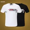 D2 Casual erkek Tasarımcısı Akçaağaç Yaprağı Hip-Hop Polo Gömlek T Shirt Tops Tee Mektubu Baskı Kısa Kollu Beyaz Yaka Yaz Polos M-XXXL Siyah D8008