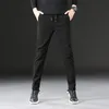 Spring Autumn Fashion Slim Fit Men Casual Pants Straight Dress Elastic Business Trousers For Man Size 28-36 Men's224s