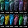 1 pack fluorescerande filament nagelkonst dekorationer holografisk färgstark linje silke diy mode nagel design manicure tillbehör