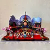 Новый DIY Onmyoji Игра Сцена сцены 20114 Архитектура Строительные Блоки Кирпичи Креативные Города Уличные Игрушки для Детских подарков X0902