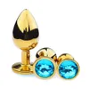 Massage 3 Size Metalen Anale Plug Seksspeeltjes Butt Plug Seksspeeltjes Butt Toys Voor VrouwenMenCouples Volwassenen Spel Masturbator Anale SML Diam7566624