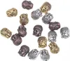 Tsunshine -komponenter Buddha små andliga metallpärlor blandar färger silvergoldbronze distans för smycken som gör armband3614283