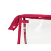 Kvinnors sminkväska DOT Transparent PVC Tre Piece Travel Wash Bag 210729