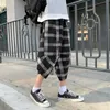 Été mâle pantalons décontractés hommes femmes Hip Hop grande taille pantalon à jambes larges Pantalon livraison directe hommes Harajuku Harem Pantalon X0723