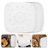 Air Fryer Perforated Bamboo Steamer Paper Parchment Liner Kitchen Tool Parchment-Paper for Steaming Basket SN6178