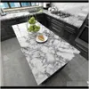 Wallpapers Premium Marble Pvc Waterproof Self Adhesive Wallpaper Diy Furniture Cabinet Wardrobe Renovation Home Decor Kitchen Bath1077158