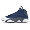 Jumpman 13 Nieuwste basketbalschoenen Tarwe 13s Heren Trainers SoleFly Zwart Flint Frans Blauw Obsidian Universiteit Blauw Heren Dames Sneakers Sport Maat US 13