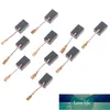 10pcs Graphite Copper Motor Carbon Brushes Set For Electric Hammer 6*8.5*13.5mm Factory price expert design Quality Latest Style Original Status