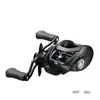 Tatuula 100 150 200 300 Soft Touch Gałki 6.3: 1 7.3: 1Gear Wskaźniki w lewym lub prawym bębnowym Saltwater Baitanting Reel