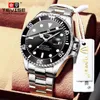 Swiss watches tevise mechanical water ghosts live business watch man han edition machines waterproof male table steel belt bracelet blue black