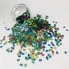 Prettyg 1 caixa de quebra-cabeça colorido forma lantejoulas de glitter para resina diy fazendo artesanato de arte unha corpo maquiagem decoração acessórios