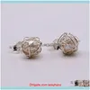 Earrings Jewelrygirl Pearl Earrings, Natural White Pearl. 925 Sterling Sier Handmade Very Special Gift Stud Drop Delivery 2021 Lrvun