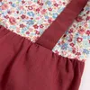 Born Baby Girls Floral Manches longues Vêtements Barboteuses Printemps Automne Enfant Triangle Combinaisons 210429