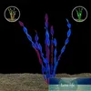 Plantes aquatiques artificielles d'algues pour aquarium, décorations de plantes de réservoir de poissons en plastique 10 PCS Conception d'experts de prix usine Qualité Dernier style Statut original