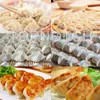 Keuken Automatische Tafelblad Gyoza Maken Gebakken Samosa Machine Dumplings Maker 1500PCS / H