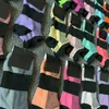 Pink Black Green Letter Socks Autre Home Textile Sports Coton Colonré Colorant Breffe de séchage rapide Pantoufles de cheville Girls courts avec chaussette Tags WY541-3
