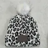 Роскошная вязаная шапка дизайнер шансы кепка женские зимние теплые колпачки унисекс буквы открытый модные лыжные шляпы
