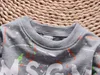 유아 아기 소년 2pcs 트랙 슈트 티셔츠 바지 어린이 스포츠웨어 옷 아이의 옷 가을 의류 1 4 년