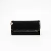 Модная женская кошелек Stella McCartney Long Sqaure Hasp Lady Wallet Soft Pvc кожаный Bag265i