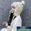 Cold Winter Women Knitting Ushanka Hat Caps Snow Girls Thick Warm Ear Protector Bomber Fur Hats Factory price expert design Quality Latest Style Original Status