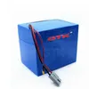 Portable 72V 50Ah 60Ah lithium ion battery with BMS for trolling motor motorcycle Camper motorhome+10A Charger