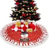 Noel süslemeleri ağaç etek dekor Noel mat halı süsleme ev partisi navidad doğum hediyeler için