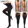 New High Waist Shapewear Anti Cellulite Compression Leggings Leg Slimming Body Shaper Tummy Control Tights Panties Thigh Slimmer