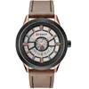 Curren horloge mannen leger sport quartz horloges mode casual waterdichte polshorloge mannelijke lederen datum klok relogio masculino 210517