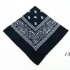 54 * 54 CM Algodón Novedad Impresión de doble cara Paisley Bandanas Cowboy Bandana Pañuelos Paisley Print Head Wrap Bufanda GWA9523