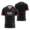 2021 EDG 팀 Jersey Meiko Jiejie Custom Name 팬 T 셔츠 유니폼 셔츠 남성 여성 e-sport tees 옷 Y1108