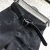 {Deat} mulheres perna larga preto buraco buraco denim shorts alta cintura solta apto calças moda maré verão ay443 210421