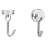 Bath Accessory Set Magnetic Hook Hanging Barbecue Tool Pot Holder Neodymium Refrigerator Magnet Rotating Swing For Kitchen Storage