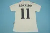 100 years 1902 Retro soccer jersey 2001 2002 2003 Zidane Figo Raul ronaldo real madrids football shirt 01 02 03 Vintage 100th top quality wit