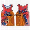 Film Space Jam Jersey Tune Squad 6 Ja 7 R.RUNNER 1 Bugs! Taz LeBron 10 LOLA 23 Lola 2 D.DUCK 22 Bill Murray 13 Tweety Maglie 2021