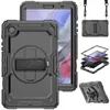 Ny hitfärg för Samsung Galaxy Tab A7 Lite 8.7 T220 T255 Tablet Case Skyddskåpa Barnens anti-kollision Soft Shell