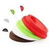 DHL Silicone Cup Lids 9cm Anti Dust Spill Proof Food Grade Silicone Cup Lid Coffee Mug Milk Tea Cups Cover Seal Lids 13 Colors GGA