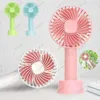 Handheld Fan Draagbare Mini Hand Held Fans met USB Oplaadbare 3 Speed Persoonlijk Bureau voor Home Office Summer Travel