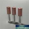 10pcs 1.2ml Empty Lip Gloss Tube,DIY Plastic Elegant Liquid Lipstick Container,Round Lipgloss
