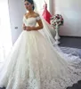 floral wedding ball gown