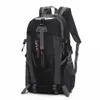 Torba na świeżym powietrzu Podróży sportowe Plecak Camping Trekking Gniazdo USB Rucksack Travel Waterproof 40L Plecak Q0721