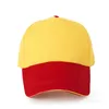 Männer und Frauen Farbe Werbung Baseball Cap Freiwillige Tourismus Gruppe Ente Hüte Sommer Sonne Caps Party Hut T500562