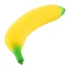 Schattige bananen speelgoed squishy super langzaam stijgende jumbo simulatie fruit telefoon riemen zachte crème geurende brood cake kid cadeau 19 * 4 cm