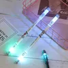 Gelpennor Student 12 Konstellationer Färgglada Flash Rotating Pen LED -ljus Belyste Turn School Office Stationery