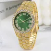 Vente en gros d'affaires décontractées charmantes femmes montres brillantes dames montres étoiles diamant étoilé date quartz batterie numéro romain montres-bracelets multicolore en option