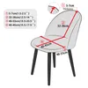 Fasta färger kort rygg ryggstöd stol täcke stor elastisk stretch kudde säte mjuk tyg för hem el 211116