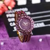 Wristwatches Women's Watches Large Dial Watch Full Diamond Fashion Ladies Luxury Clock Women Relogios Saat