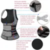 Women Waist Trainer Vest Neoprene Body Shaper Sauna Sweat Suit Slimming Sheath Fitness Workout Corset Top Shapewear Trimmer Belt 211218