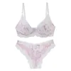 Nxy sexy set dainafang 2021 mode ultradunne dikke vrouwelijke lingerie vrouwen BCD Cup plus size ondergoed sexy zwart transparante bh slipje 1128