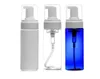 200 ml Foaming Plastic Pump Bottle Soap Foam Dispenser-Refillable Portable Empty Hand Suds Dispenser Travel Mini Size