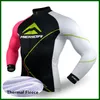 Maglia da ciclismo Pro Team MERIDA Maglia da ciclismo da uomo in pile termico a maniche lunghe Maglia da bici da strada Maglia sportiva Uniforme da corsa Abbigliamento sportivo da esterno Y21050603